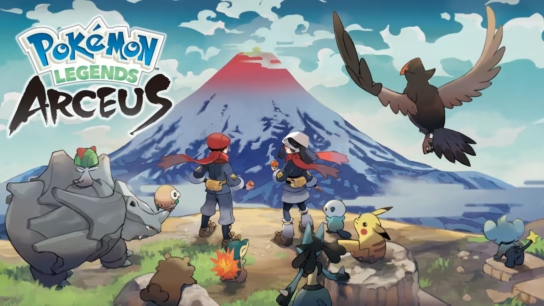 Pokemon Legends Arceus Title Graphic