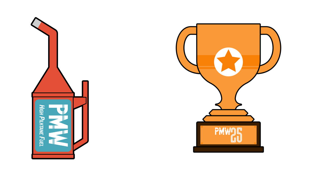 Trophy and Fuel Tank