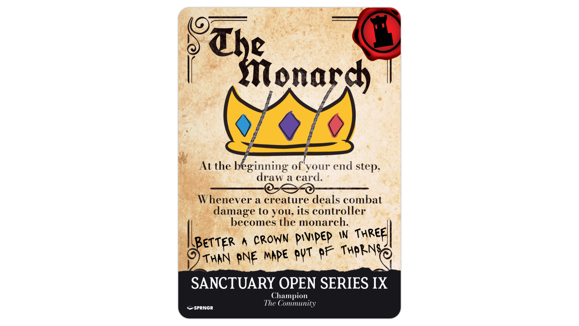 Sanctuary IX Winner Monarch Token