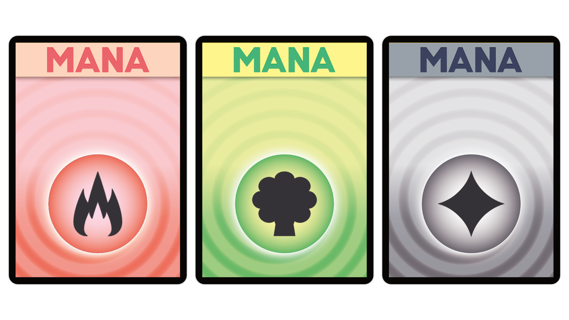 Red, Green, Colorless mana tracker