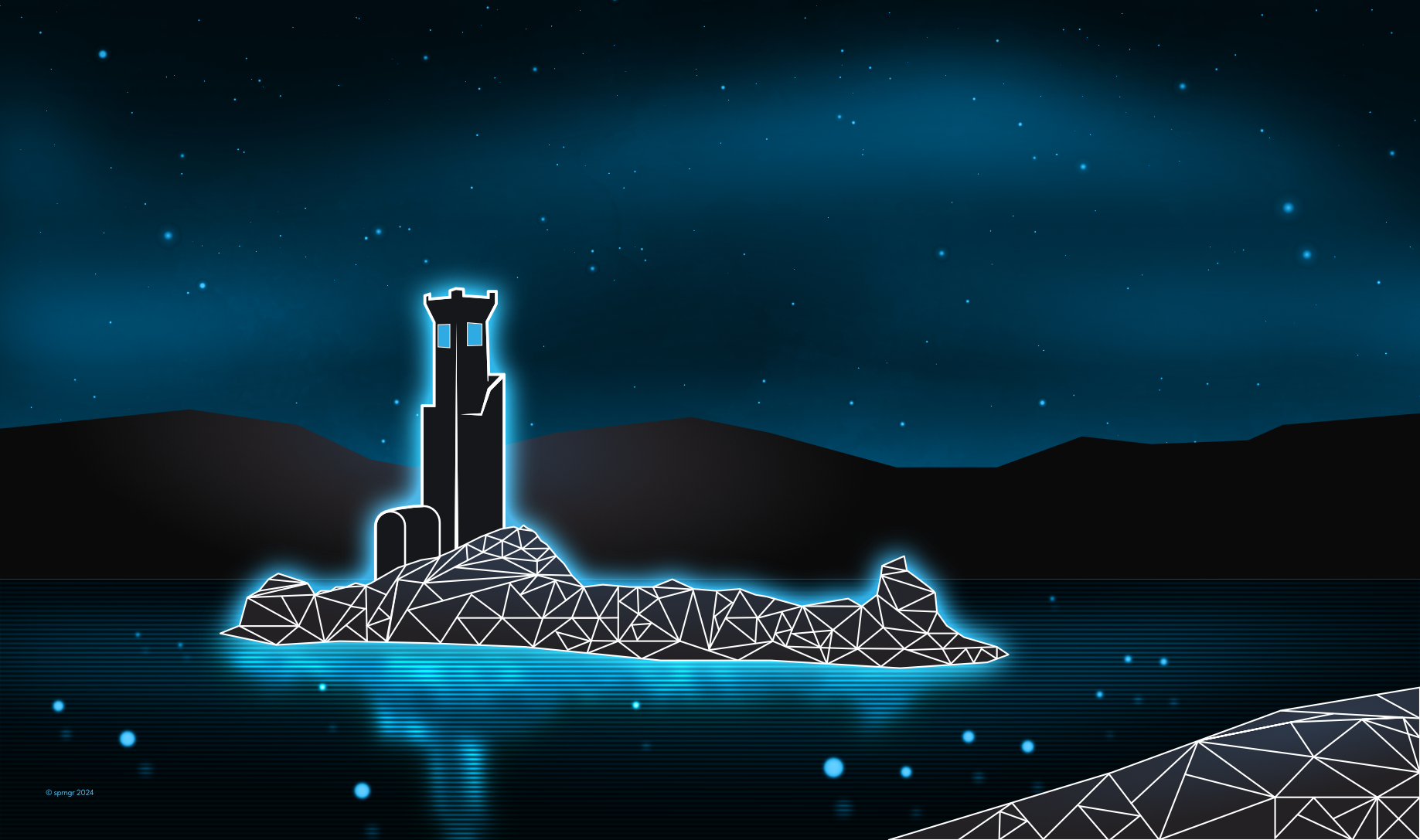 Sanctuary PDH Vaporwave design